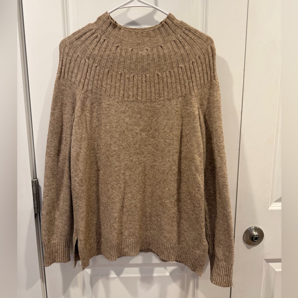 Anthropologie Cozy Tan Women's Sweater